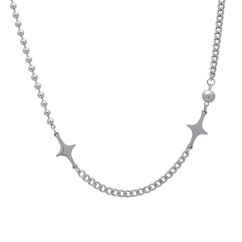 Women's Stitching For Light Luxury Minority Design Simple High-grade Clavicle Necklaces
