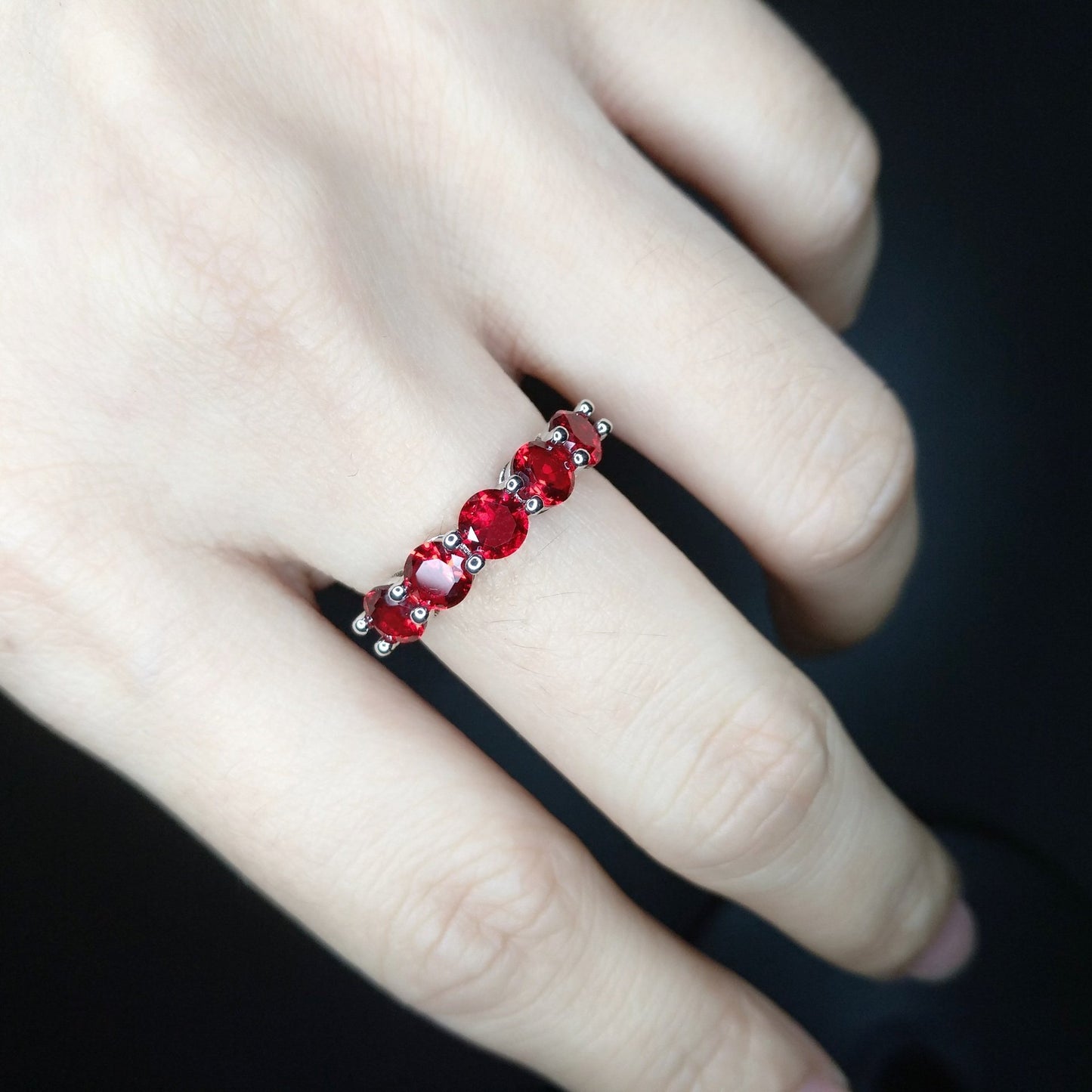 Mo Lan Bao Light Luxury Full Diamond Rings