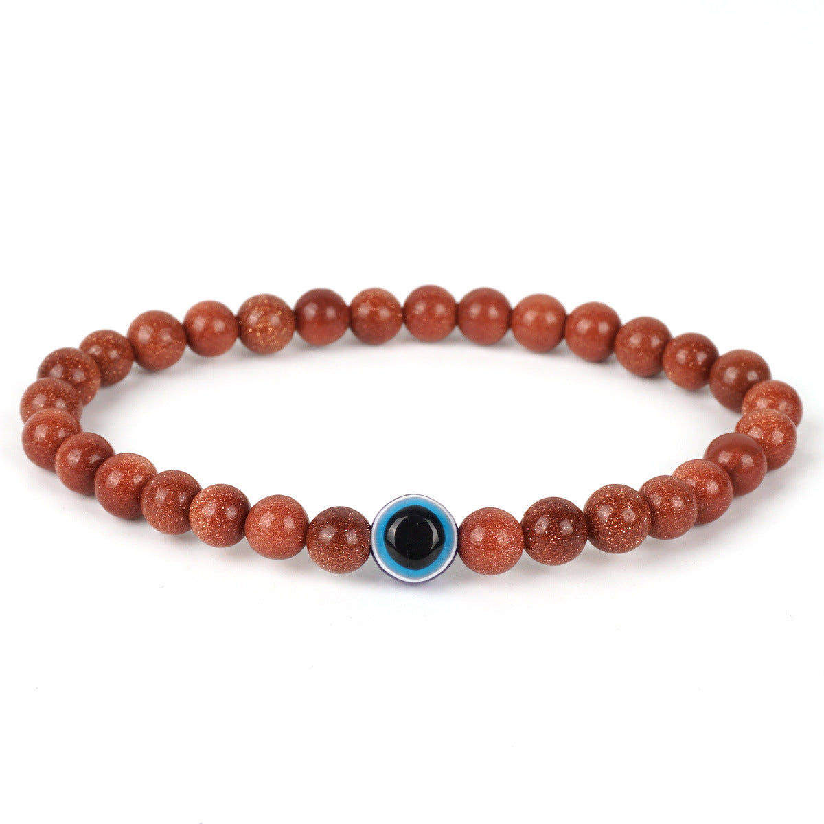 Obsidian White Turquoise Handmade Beaded Hand Bracelets