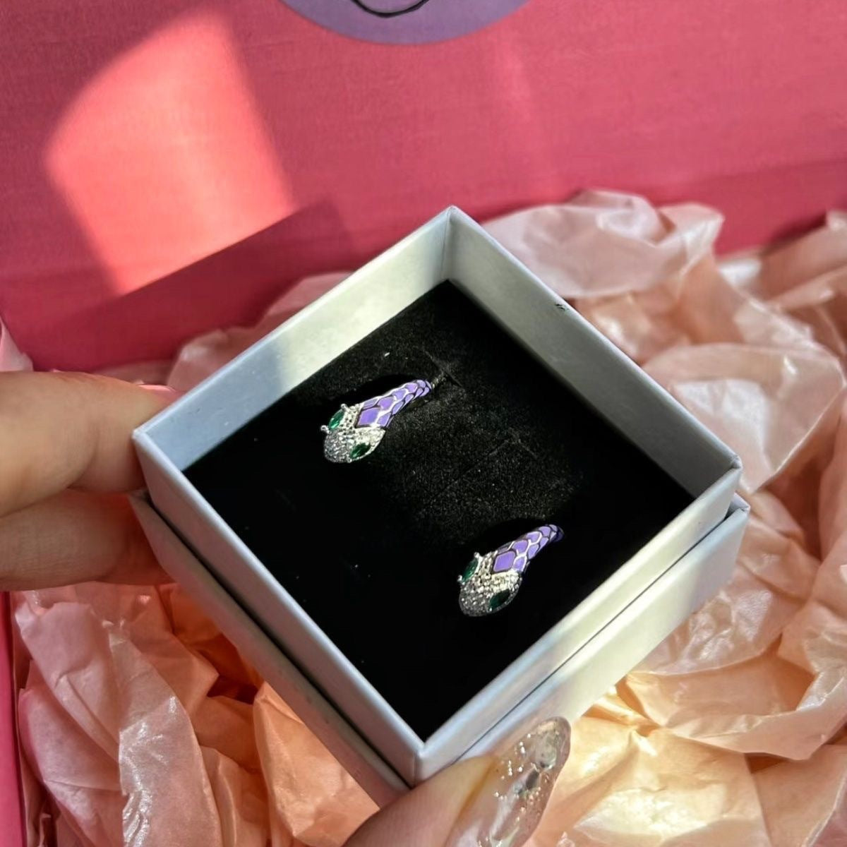 Women's Scorpion Beauty Purple Spirit Clip Hot Sweet Cool Punk For Ear Buckle