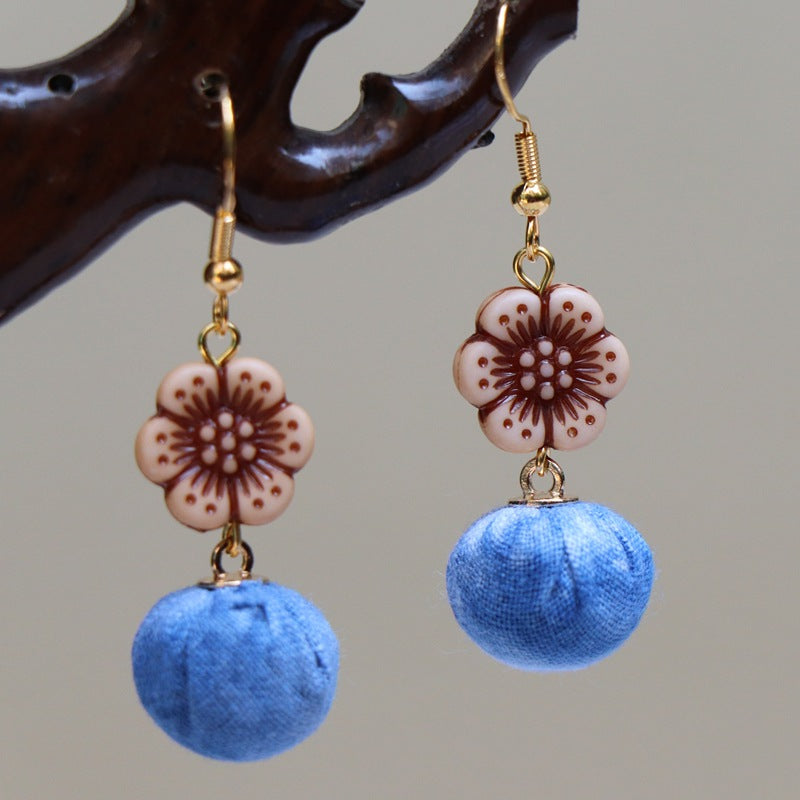 Style Chinese Traditional Cheongsam Vintage Senior Earrings