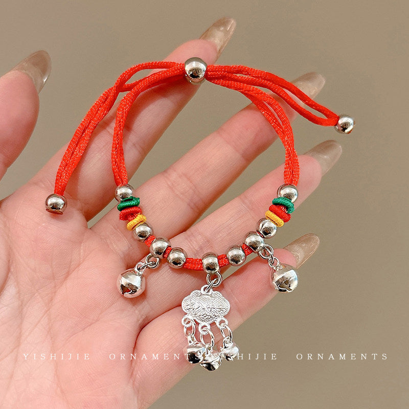 Women's & Men's Colorful Braided Rope Thread Design Simple Bracelet