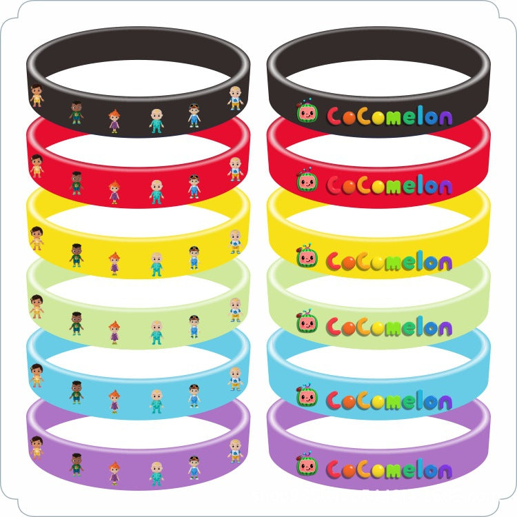 Cartoon Silicone Anime Surrounding The Game Wrist Bracelets