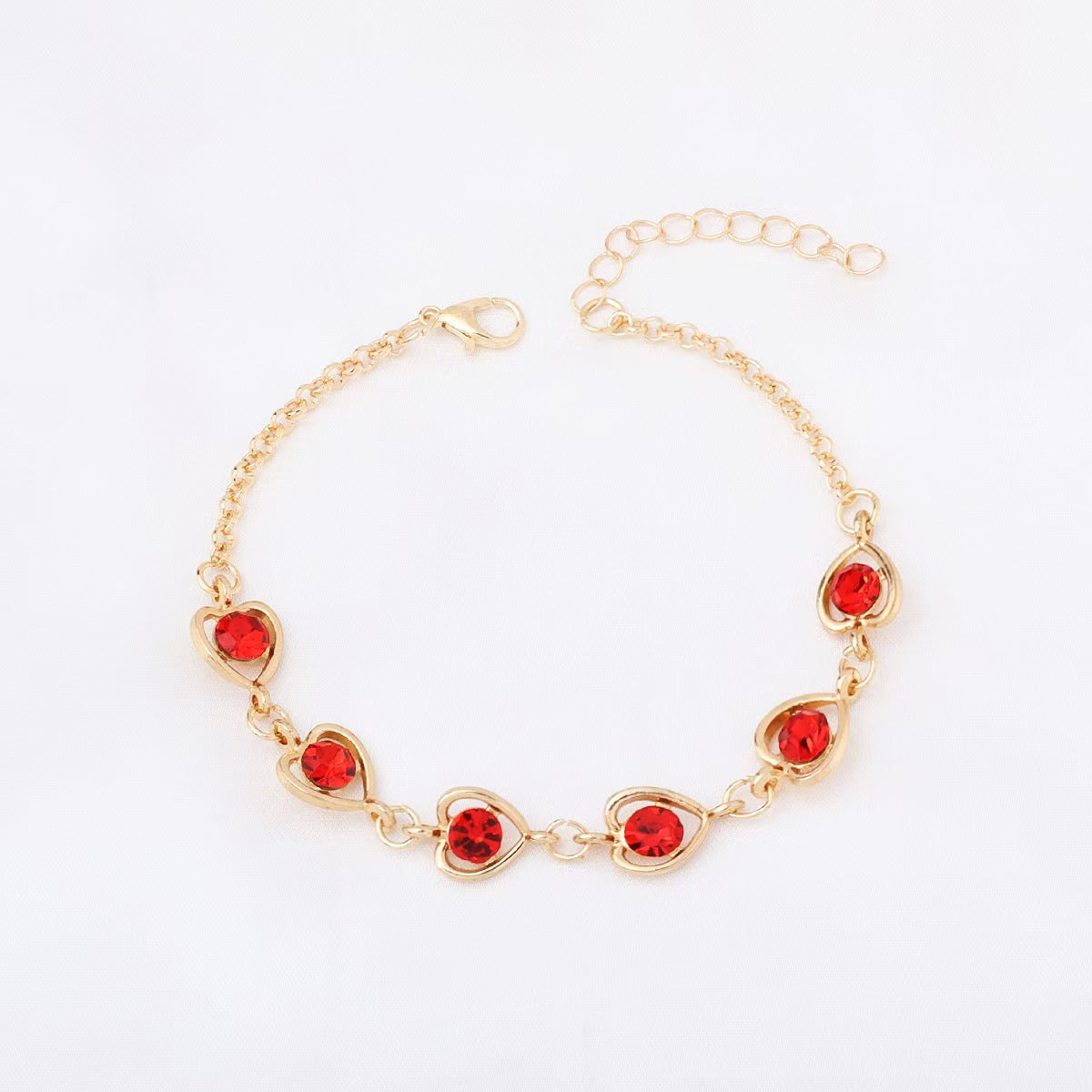 Comfortable Versatile Fashionable Temperament Peach Heart Necklaces