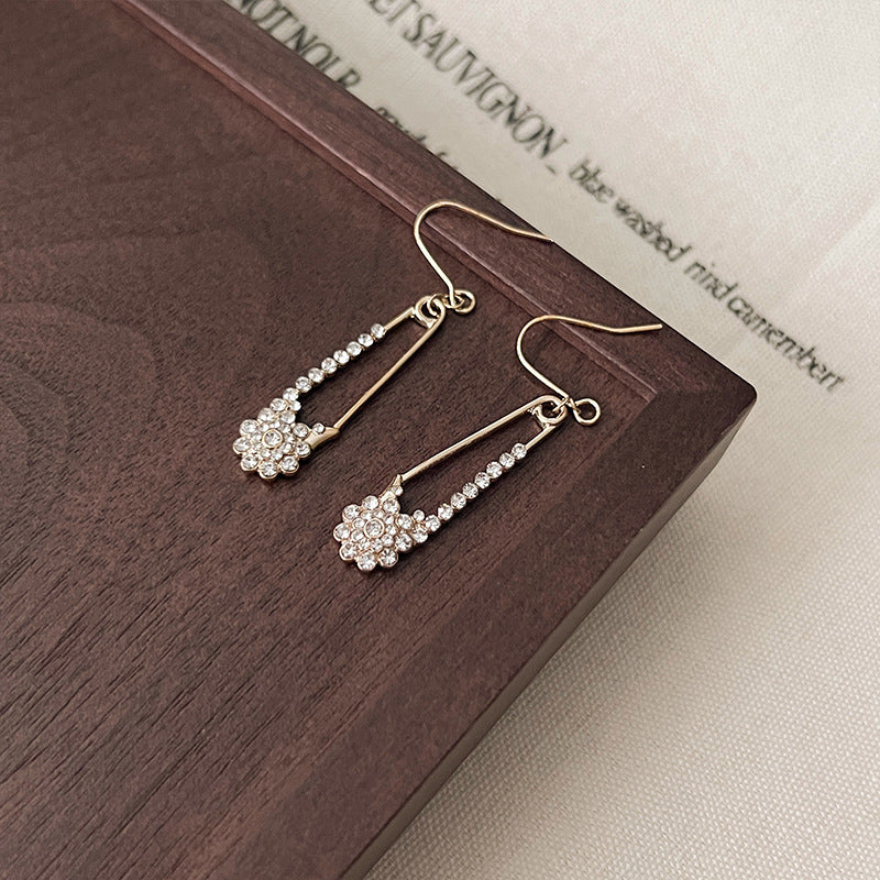 Style Pearl Tassel Female Fashion Temperament Earrings