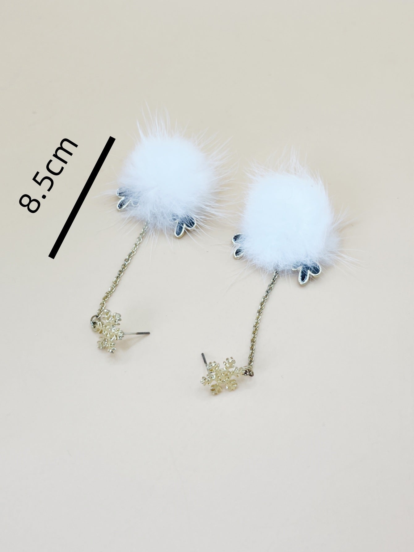 Women's Tree High-grade Tassel Wool Ball Festival Earrings