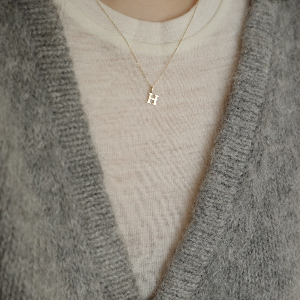 Gold Plated Mini Plain Cute Small Clavicle Pendants