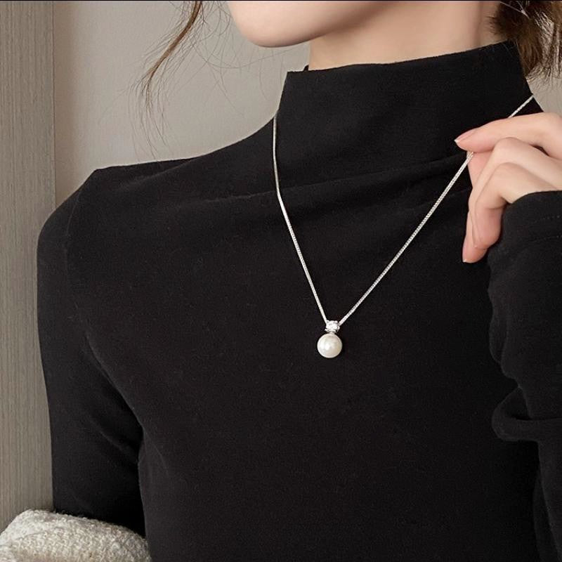 Women's Diana Single Pearl Light Luxury High-grade Pendants