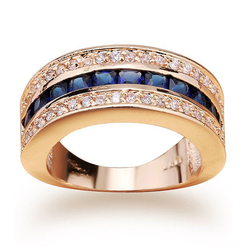 Attractive Graceful Men's Fashion Alloy Engagement Ring