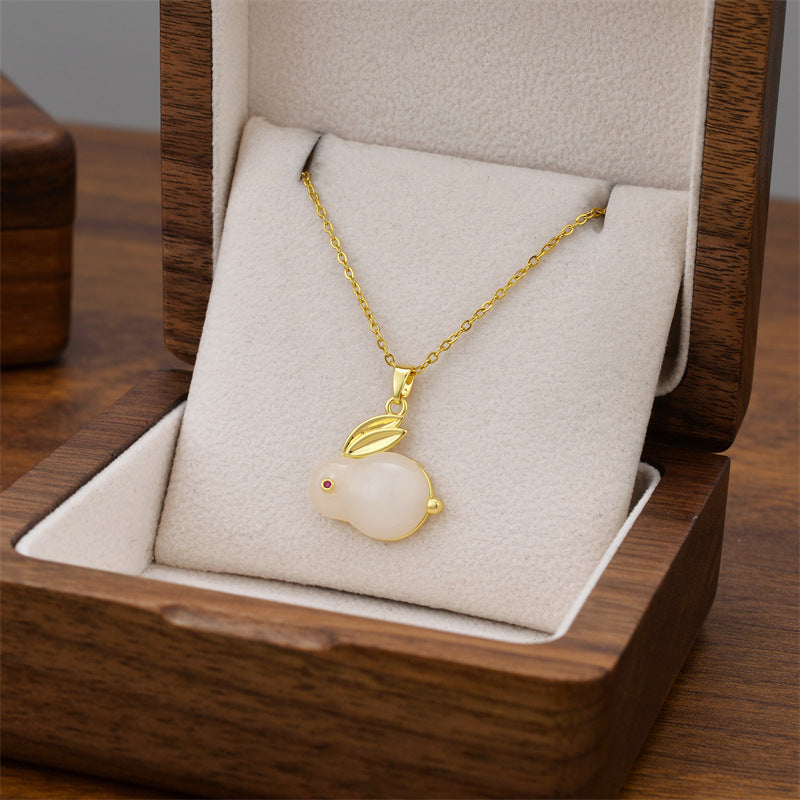 Titanium Steel Female Niche Simple Temperament Clavicle Pendants