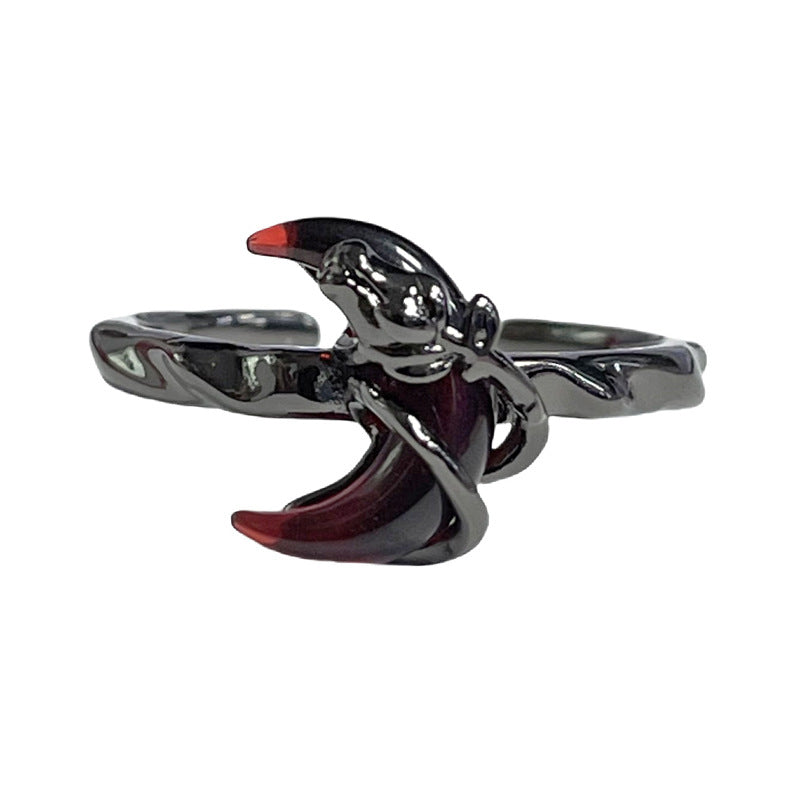 Dark Open-end Personality Female Unisex Style Rings