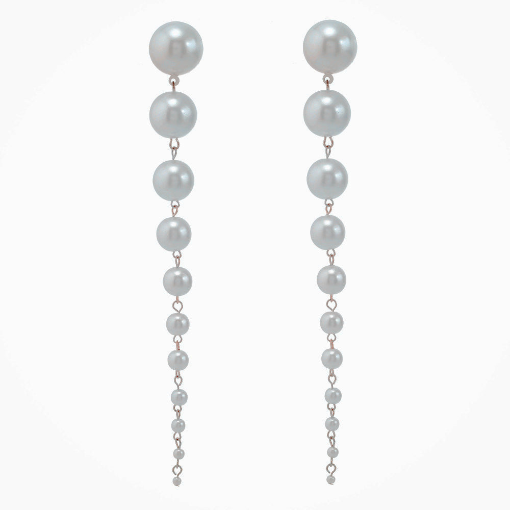 Cool Creative Long Pearl Fabulous Personality Earrings