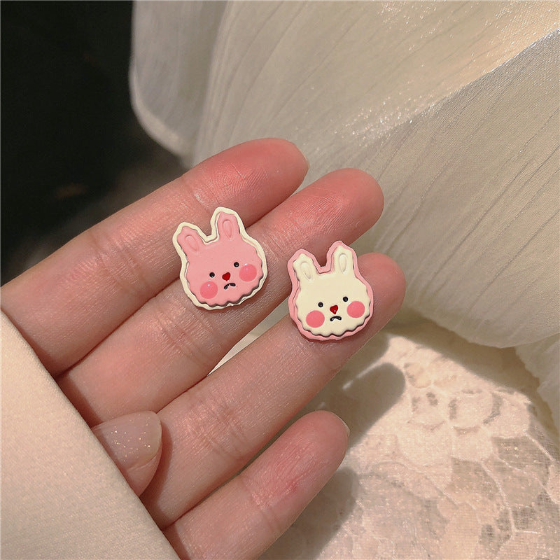 Fun Cartoon Bear Ear Sweet Spring Earrings