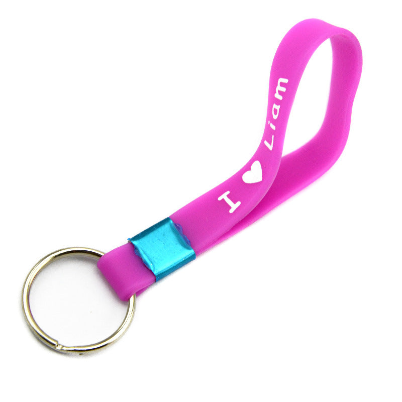 Silicone Fashion Music Hand Strap Trendy Hip Hop Bracelet