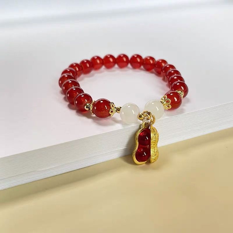 Women's Ancient Chinese Style Jade Hare Fu Bracelets