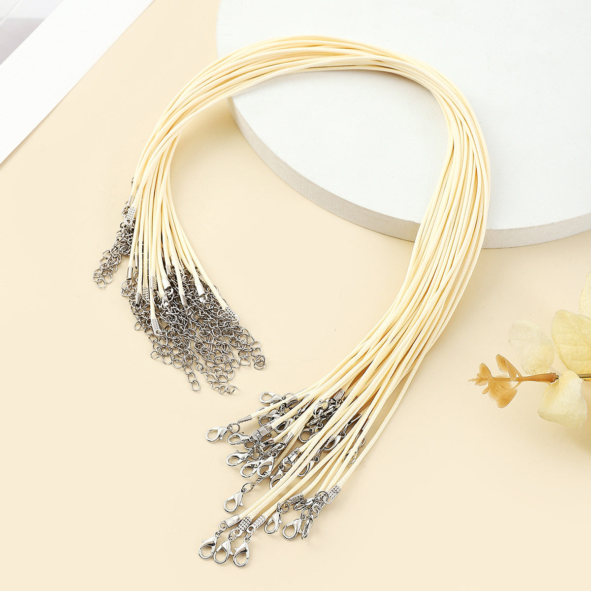 Line Leather String Colors Single Rope Pendants
