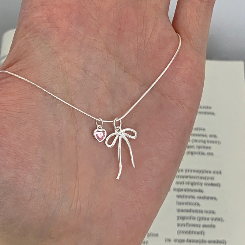 Bone Style Light Luxury Minority High Sense Sweet Necklace