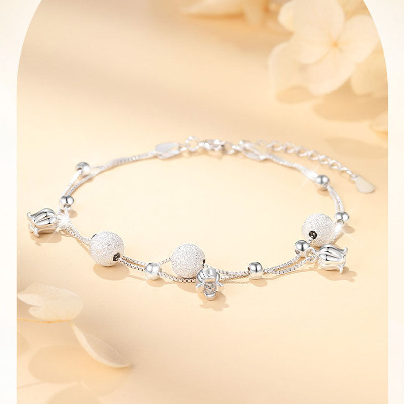 Classy Trendy Lily Female Fresh Design Bracelet