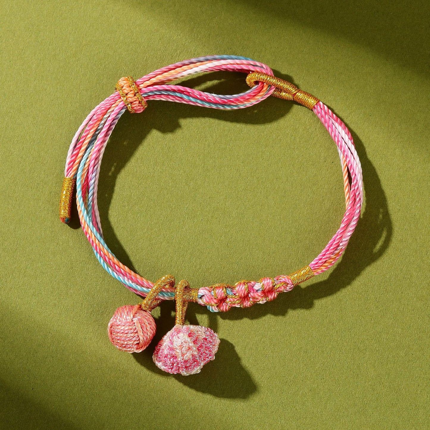 Children's Dragon Boat Festival Colorful Rope Carrying Strap Hand-woven Tiger Sachet Bracelets