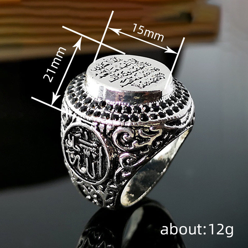 Classic Glamorous Fashion Alloy Diamond High Rings