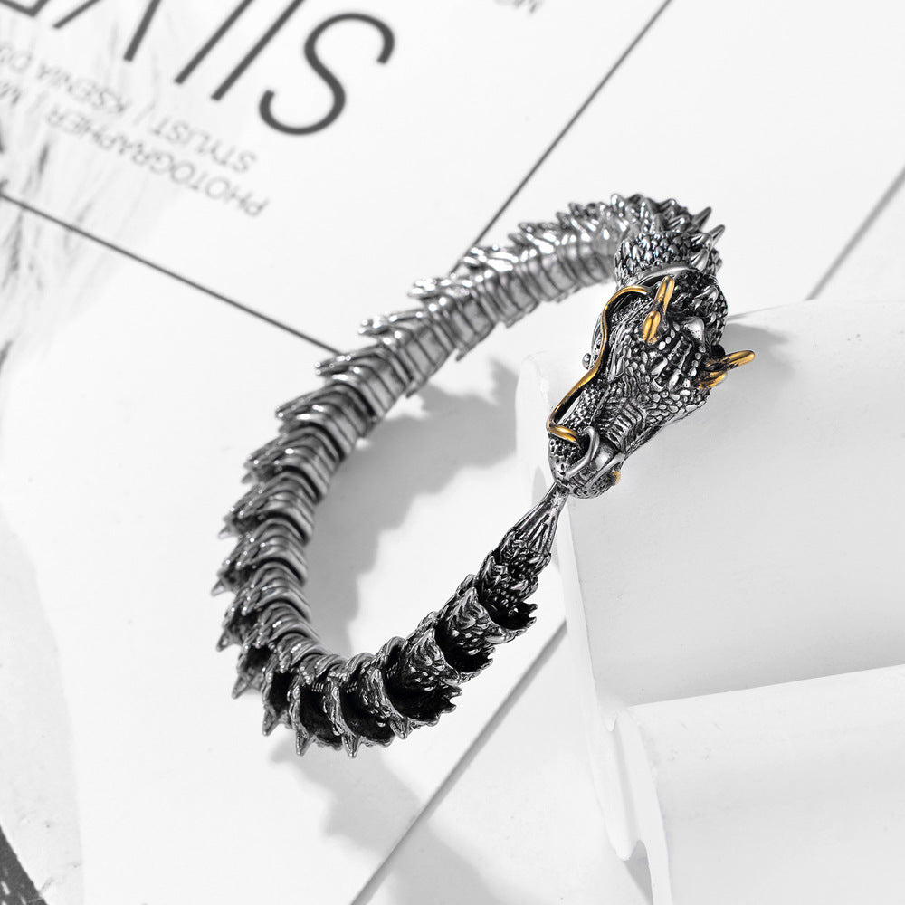 Men's Fashion Hip Hop Titanium Steel Stainless Bracelets