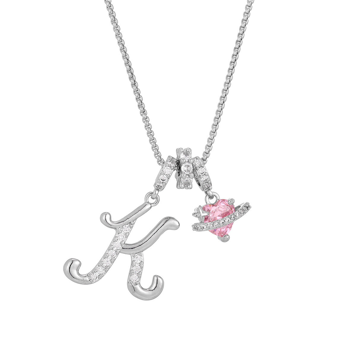 Dopamine English Letter Light Luxury Minority Necklaces