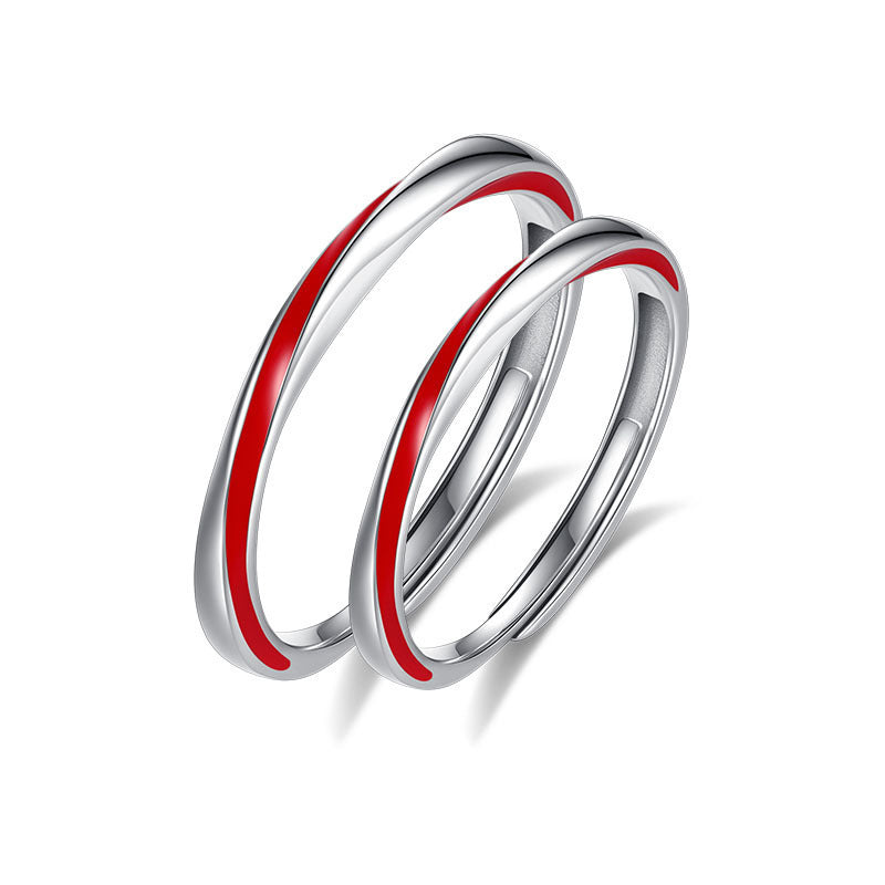 Women's & Men's Couple Long-distance Love Valentine's Day Gift Epoxy Ring