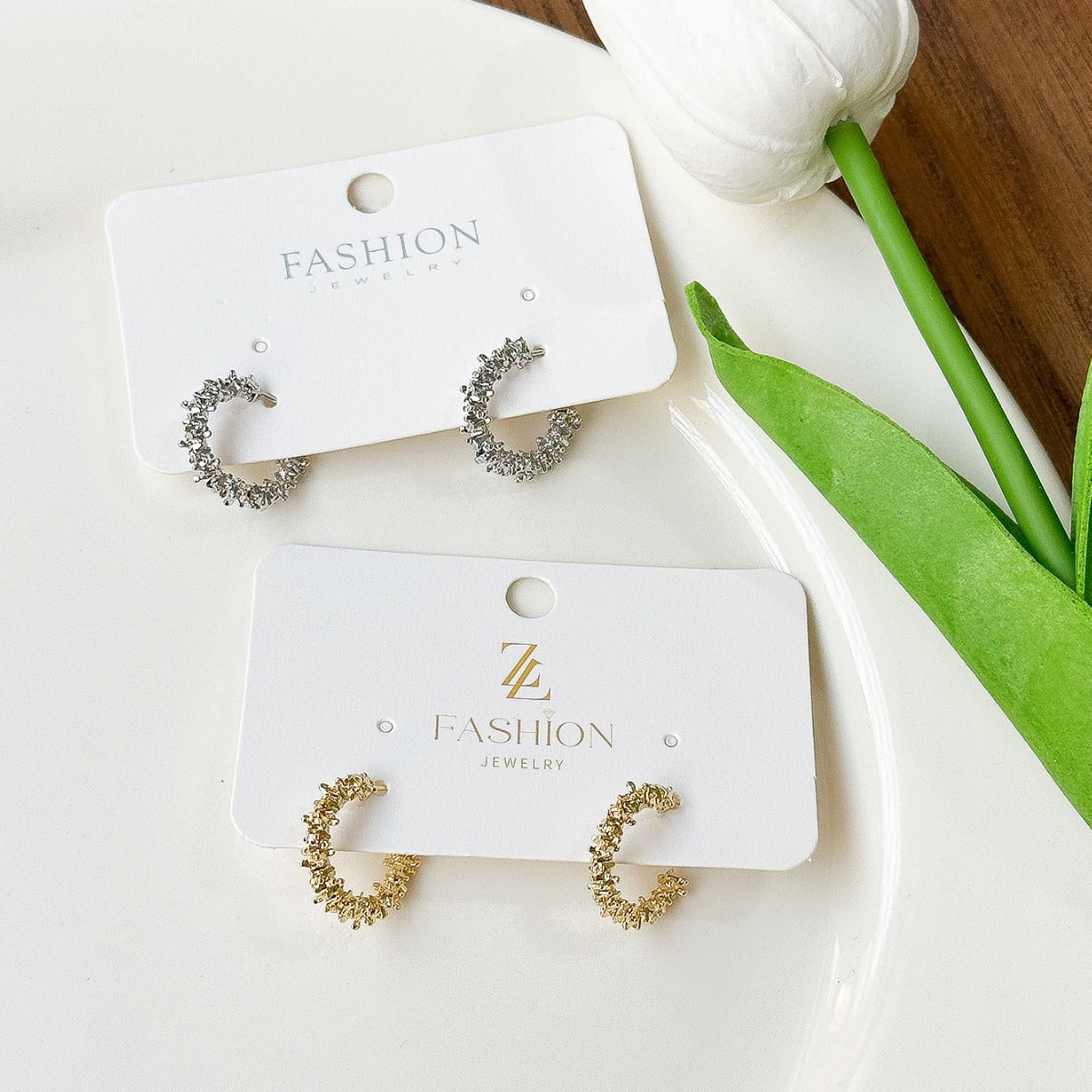 Broken Sier Temperament French Style Niche Affordable Luxury Earrings