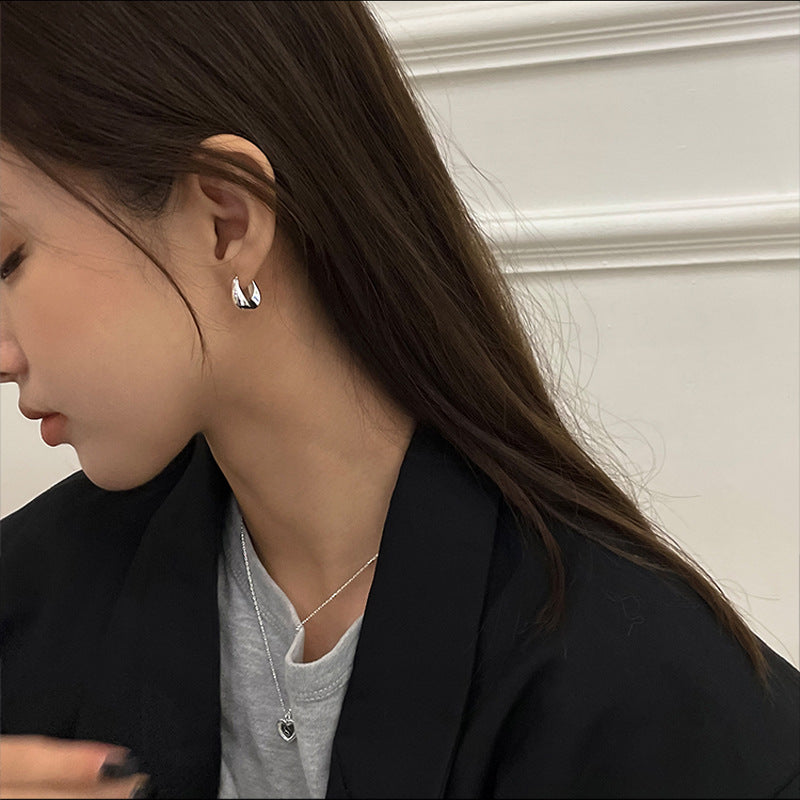 Water Drop Clip Female Niche Advanced Ear Buckle
