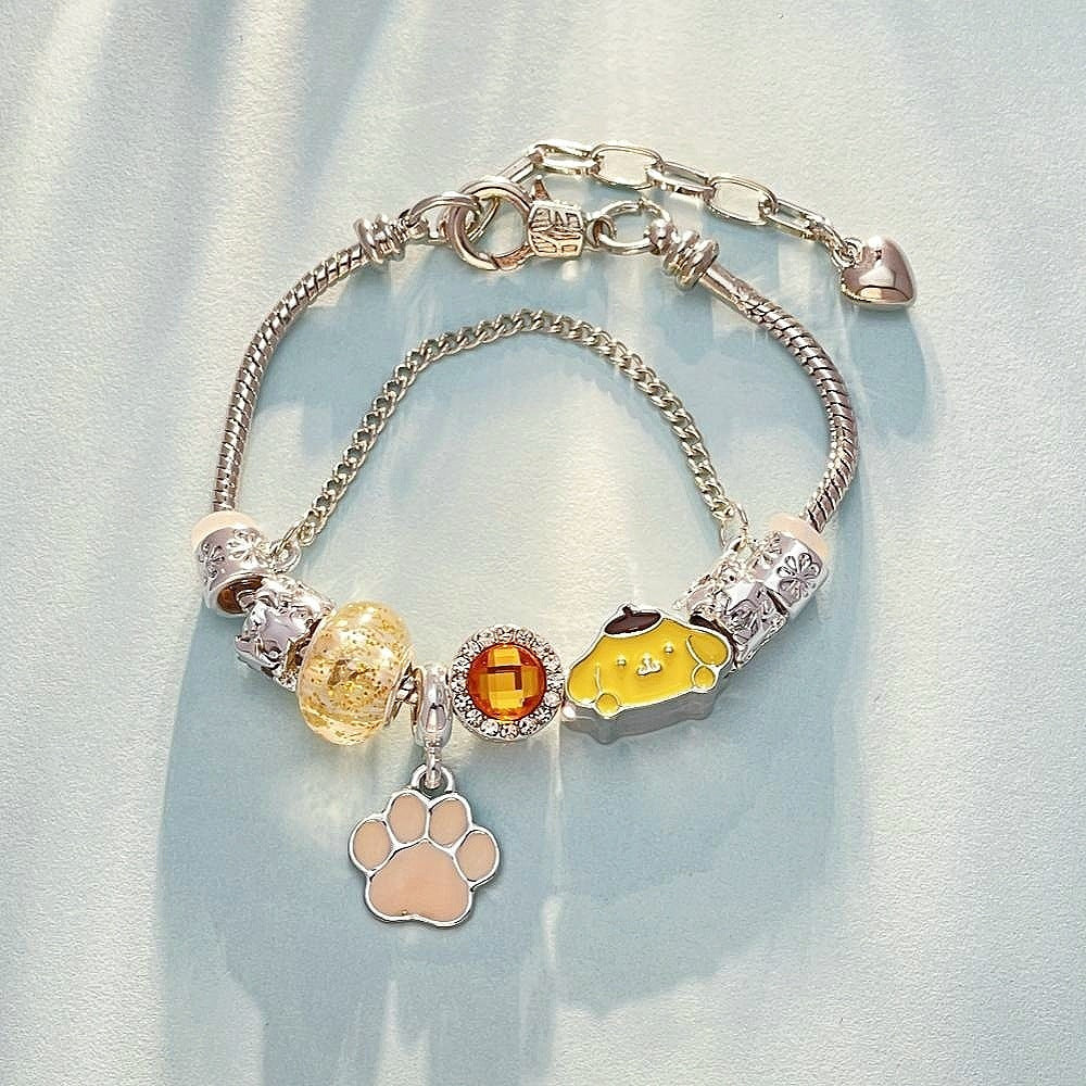 Children's Cartoon Clow Alloy Cute Live Jewelry Bracelets