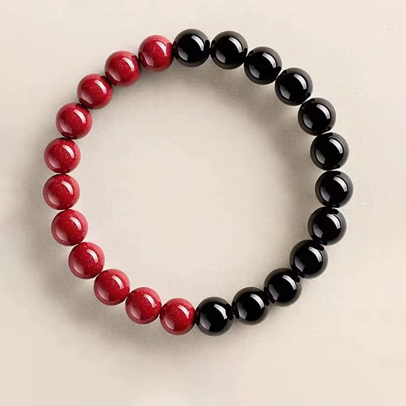 Cinnabar Collection Purple Gold Sand Life Bracelet