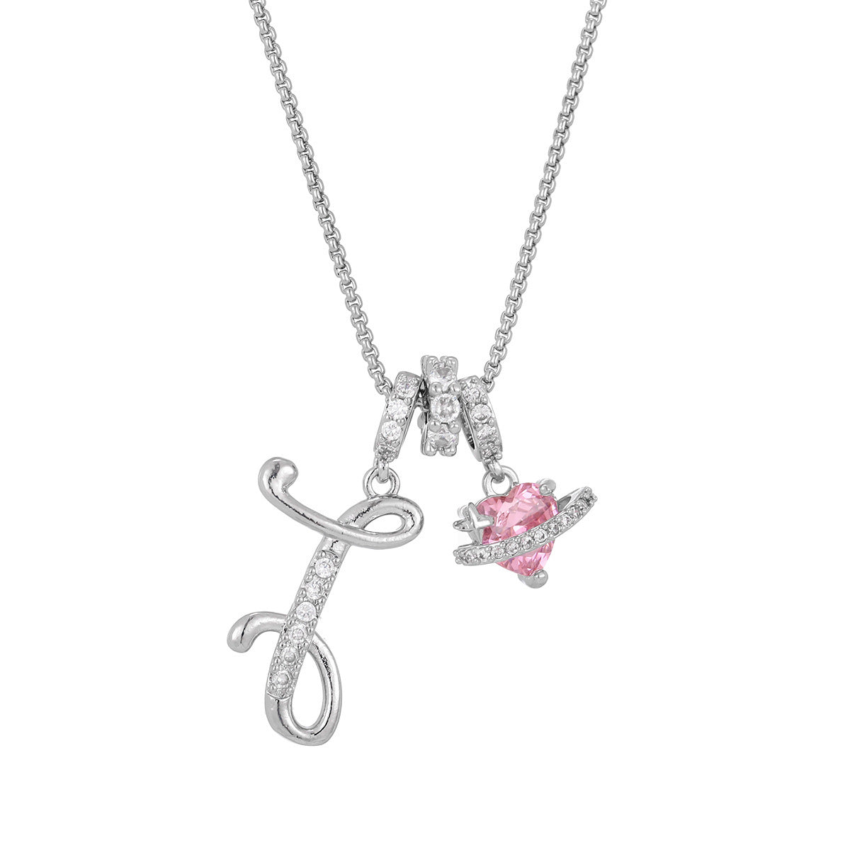 Dopamine English Letter Light Luxury Minority Necklaces