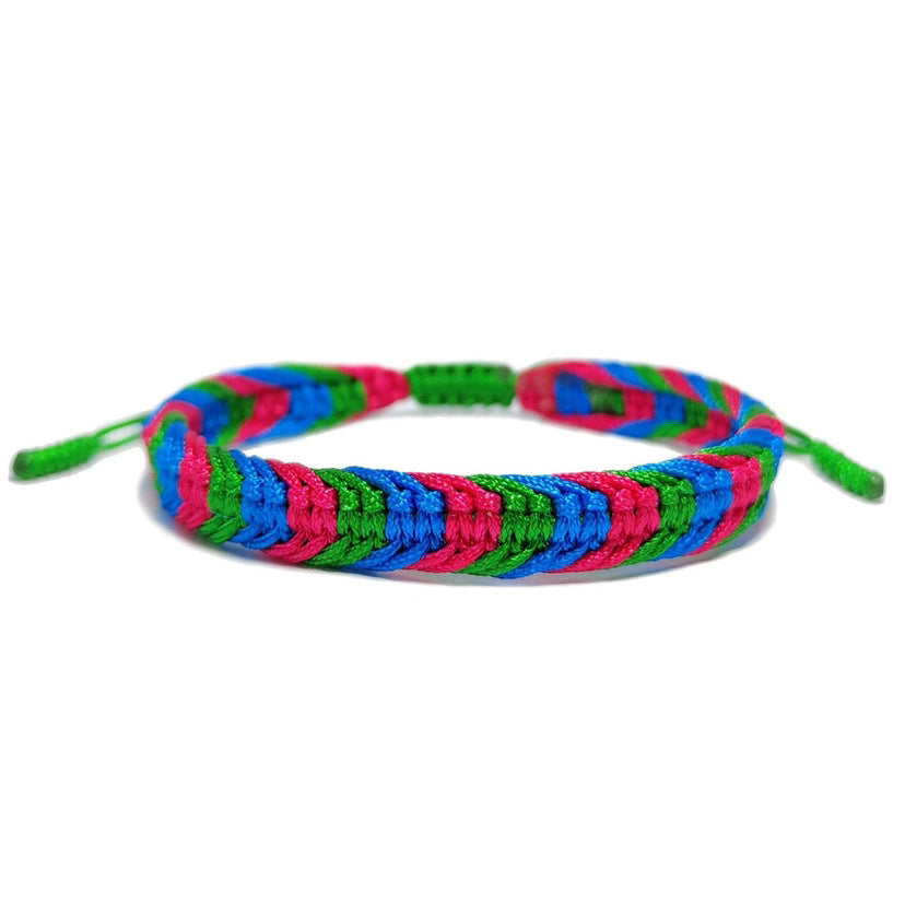 Hand Woven Rope Flag Color Matching Australia Bracelet