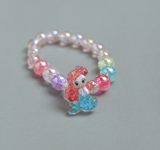 Versatile Graceful Children's Princess Mermaid Tail Rings
