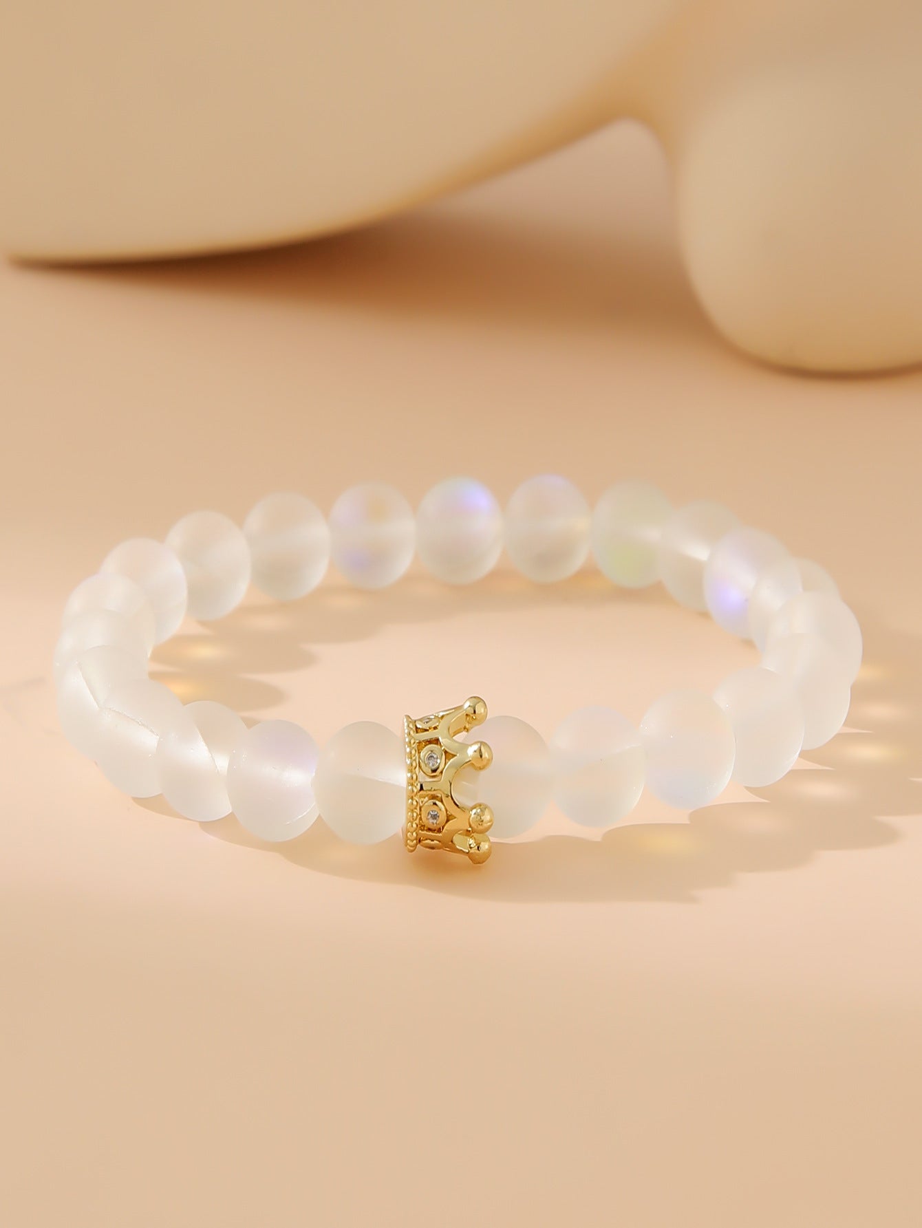 Gradient Crystal Simplicity Crown Beaded Ladies Bracelets