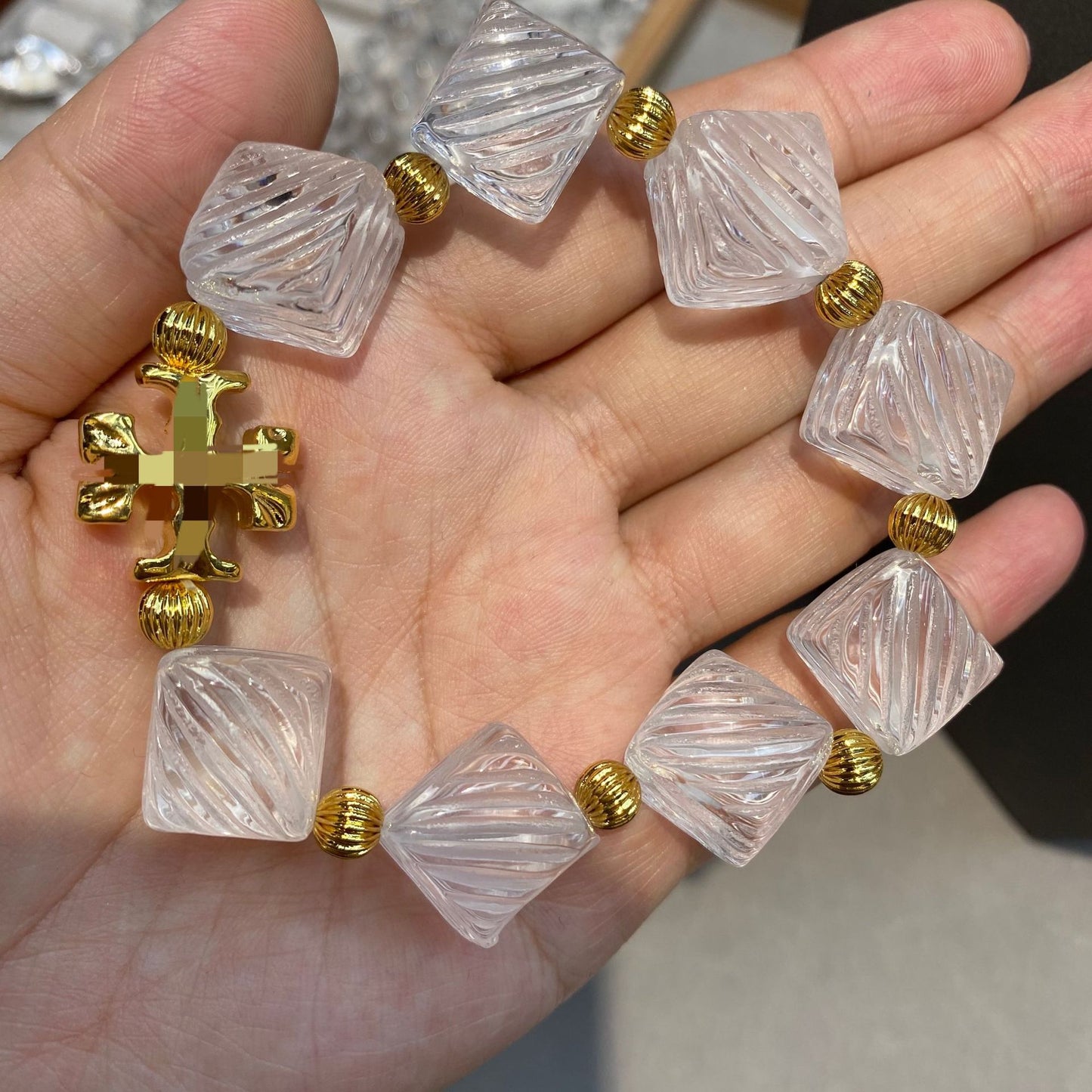 Popular White Crystal Retro Affordable Luxury Earrings