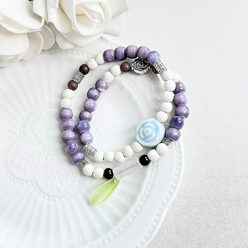 Women's Artistic Crafts Woven Chinese Style Girlfriends Bracelets