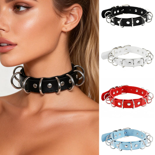 Environmental Protection Leather Fashion Creative Punk Necklaces
