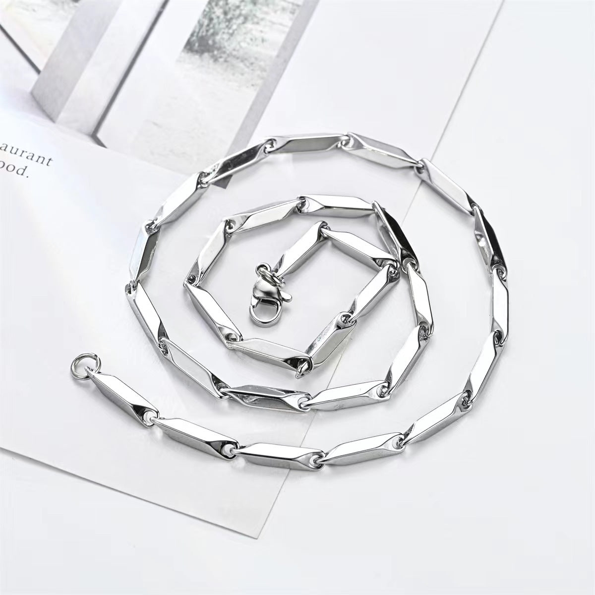 Men's Steel Trendy Niche Bag Jewelry Melon Necklaces