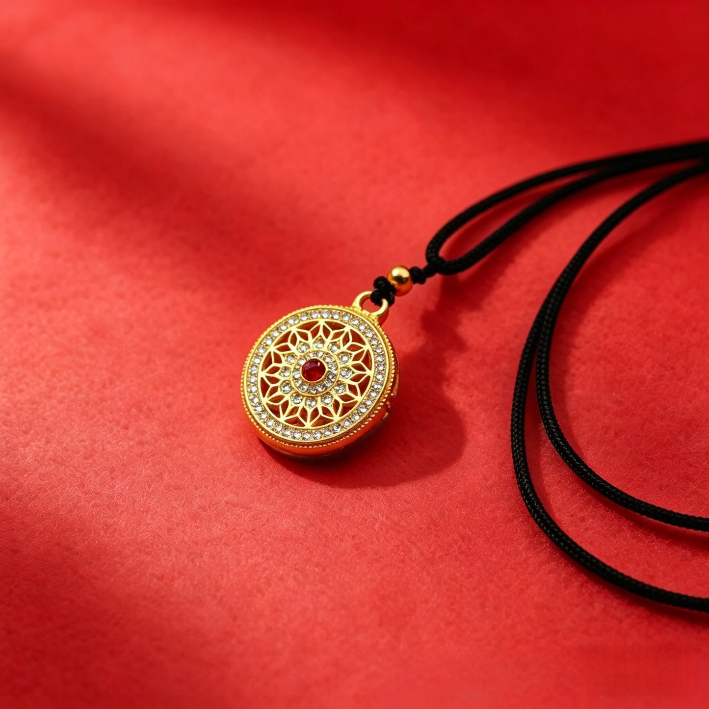 Ethnic Style Compass Alloy Metal Accessory Necklace