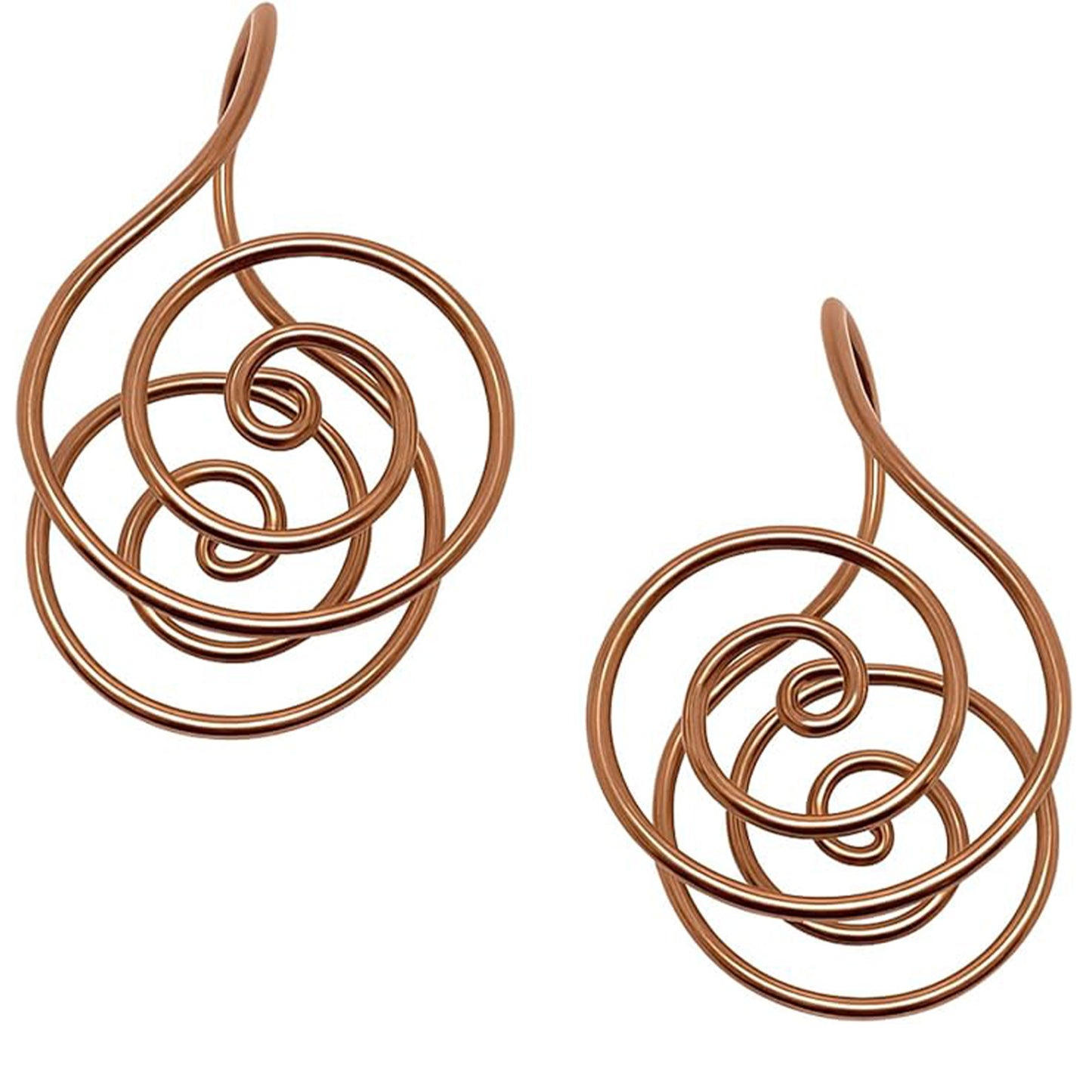 Classic Spiral Metal Handmade Circle Palm Bracelet