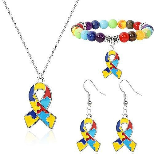 Theme Alloy Dripping Oil Color Puzzle Public Bracelet