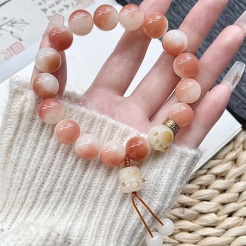 Month Round Beads Bodhi Pliable Temperament Crafts Seed Bracelets
