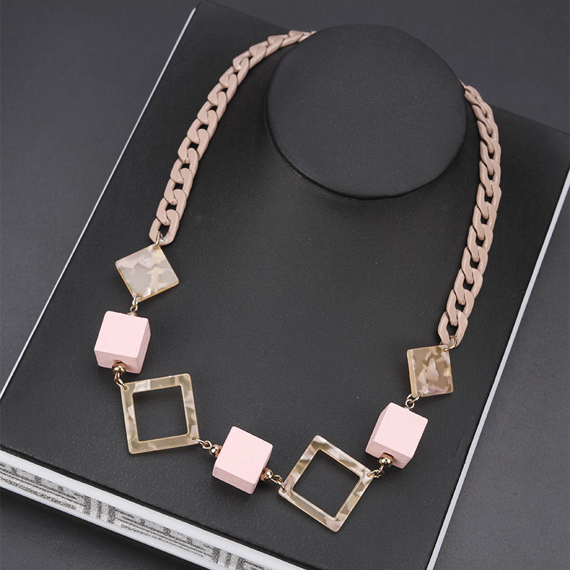 Clavicle Chain Short Sweater Korean Fashion Necklace