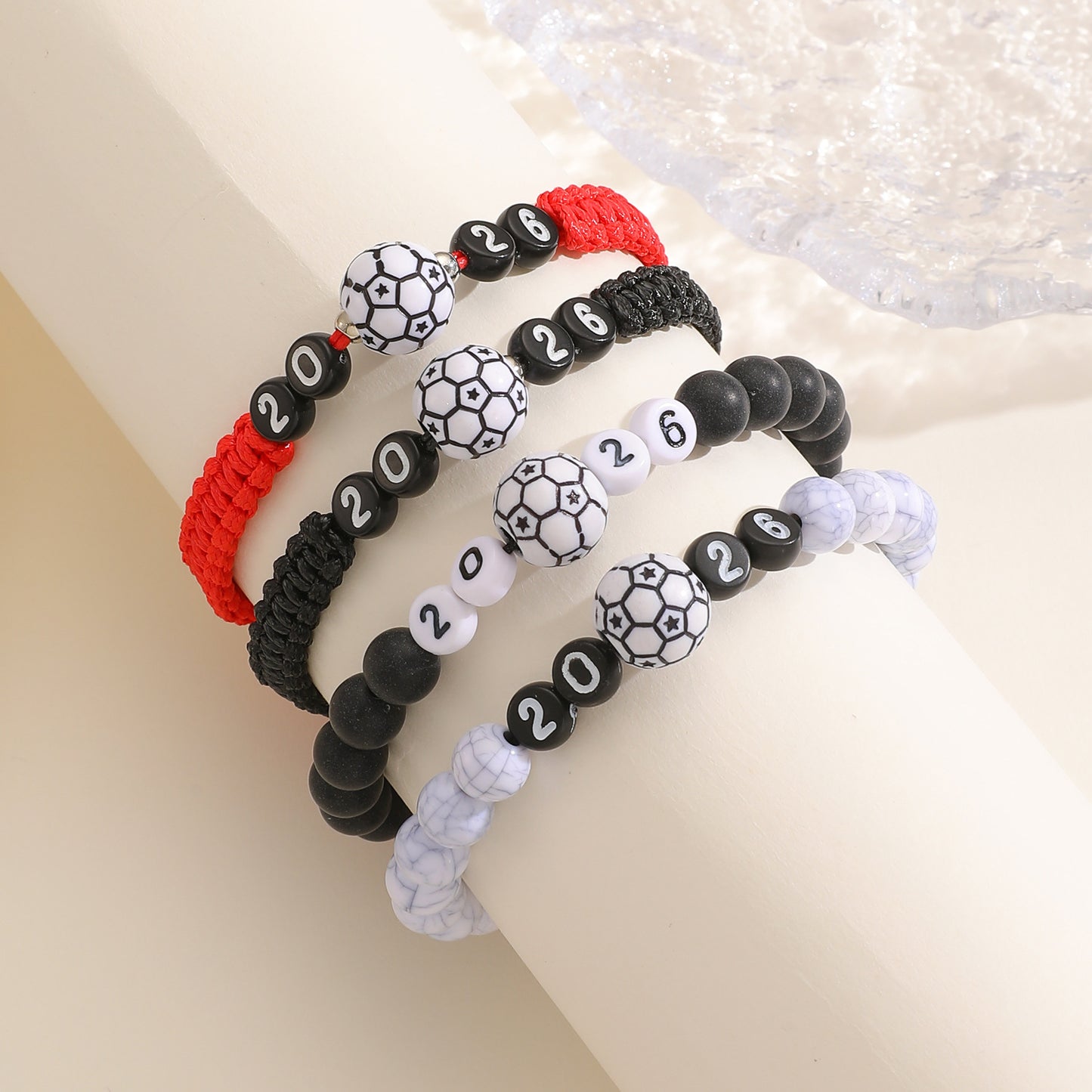 Cup Football Creative Woven Adjustable Commemorative Carrying Bracelet