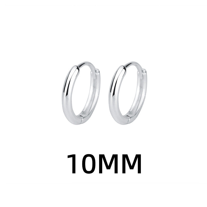 Personality Twin Bone Minimalist Design Simple Clip Before Ear Buckle