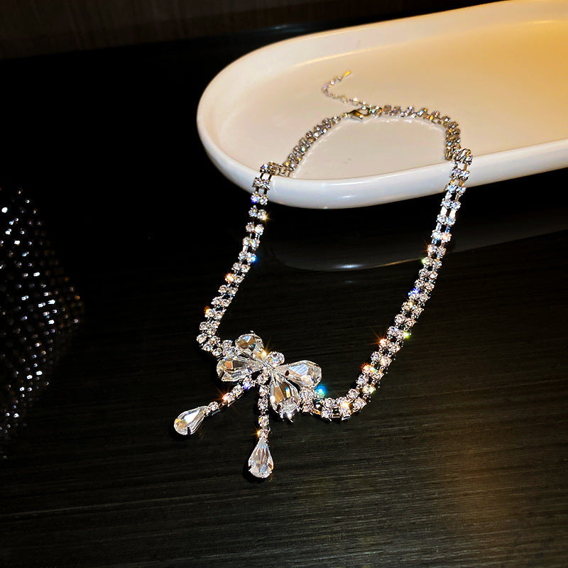 Women's Bow Clavicle Affordable Luxury Fashion Elegant Necklaces