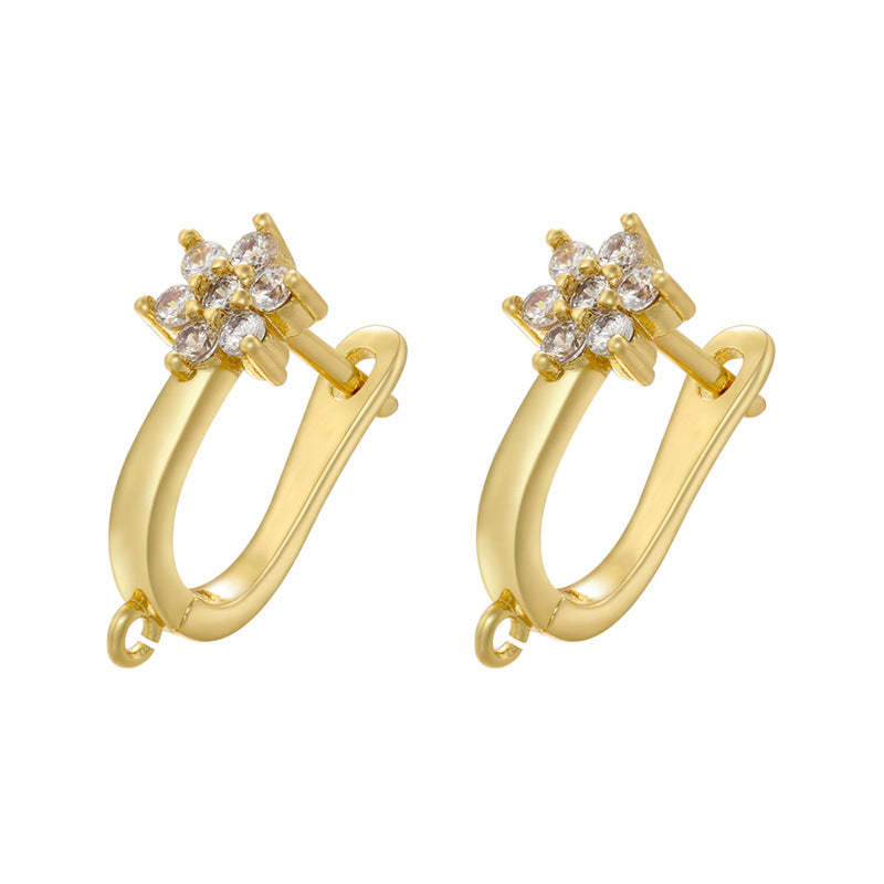 Fashion Casual Glossy Twist U-shaped Clips Rings