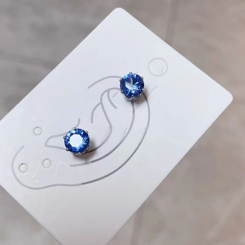 Bone Pin Magnetic Female Clip Male Rivet Stud Earrings