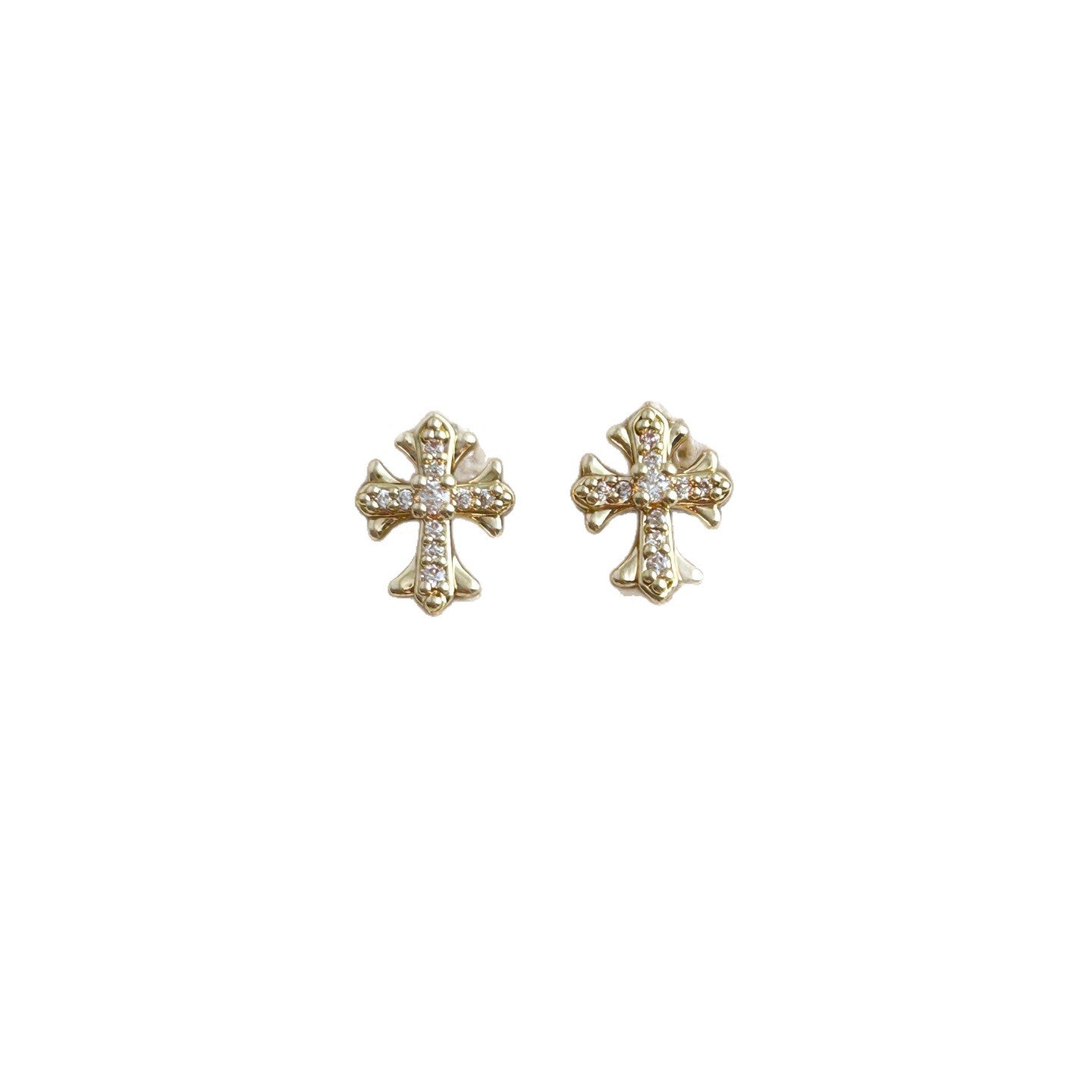 Women's Needle Micro Rhinestone Small Exquisite Ear Earrings